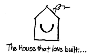 THE HOUSE THAT LOVE BUILT.... logo