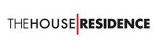 THE HOUSE|RESIDENCE logo
