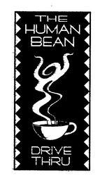 THE HUMAN BEAN DRIVE THRU logo