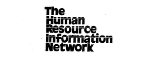 THE HUMAN RESOURCE INFORMATION NETWORK logo