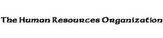 THE HUMAN RESOURCES ORGANIZATION logo
