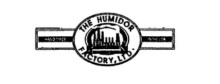 THE HUMIDOR FACTORY, LTD. HAND MADE IN THE USA logo