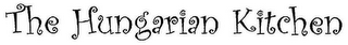 THE HUNGARIAN KITCHEN logo