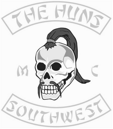 THE HUNS MC SOUTHWEST logo