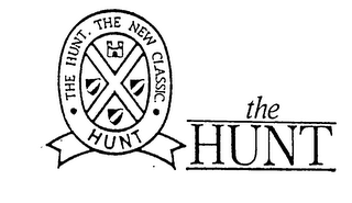 THE HUNT - HUNT - THE HUNT. THE NEW CLASSIC. logo