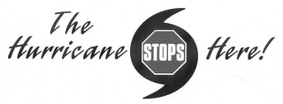 THE HURRICANE STOPS HERE! logo