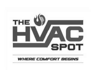 THE HVAC SPOT WHERE COMFORT BEGINS logo