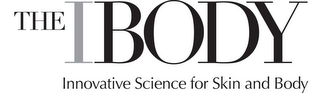 THE IBODY INNOVATIVE SCIENCE FOR SKIN AND BODY logo