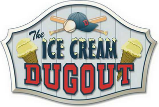 THE ICE CREAM DUGOUT logo
