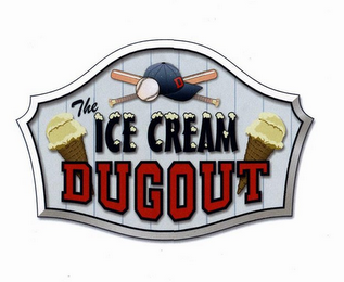 THE ICE CREAM DUGOUT logo