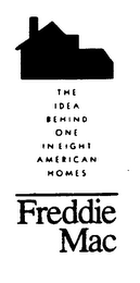 THE IDEA BEHIND ONE IN EIGHT AMERICAN HOMES FREDDIE MAC logo