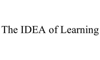THE IDEA OF LEARNING logo