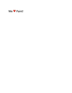 THE IMAGE INCLUDES THE WORD "WE" FOLLOWED BY A RED HEART AND THEN THE WORD "PAINT" WITH AN EXCLAMATION POINT. logo