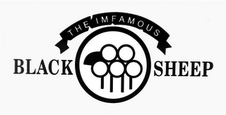 THE IMFAMOUS BLACK SHEEP logo