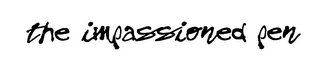 THE IMPASSIONED PEN logo