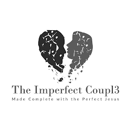 THE IMPERFECT COUPL3 MADE COMPLETE WITH THE PERFECT JESUS logo