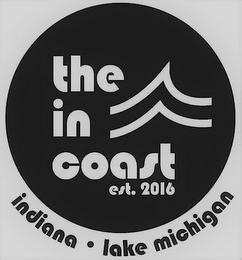 THE IN COAST EST. 2016 INDIANA · LAKE MICHIGAN logo