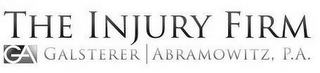 THE INJURY FIRM GA GALSTERER | ABRAMOWITZ, P.A. logo