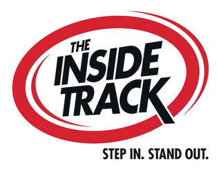 THE INSIDE TRACK STEP IN. STAND OUT. logo