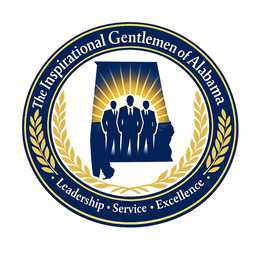 THE INSPIRATIONAL GENTLEMEN OF ALABAMA · LEADERSHIP · SERVICE · EXCELLENCE logo