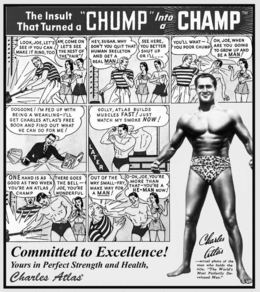 THE INSULT THAT TURNED A CHUMP INTO A CHAMP logo