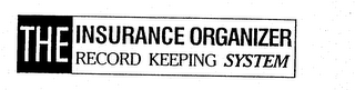 THE INSURANCE ORGANIZER RECORD KEEPING SYSTEM logo