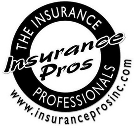 THE INSURANCE PROFESSIONALS INSURANCE PROS WWW.INSURANCEPROSINC.COM logo