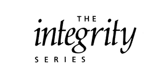 THE INTEGRITY SERIES logo