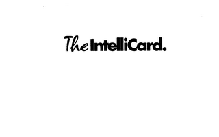THE INTELLICARD. logo
