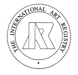 THE INTERNATIONAL ART REGISTRY logo