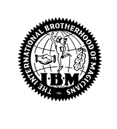 THE INTERNATIONAL BROTHERHOOD OF MAGICIANS IBM logo