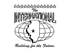 THE INTERNATIONAL BUILDING FOR THE FUTURE. logo
