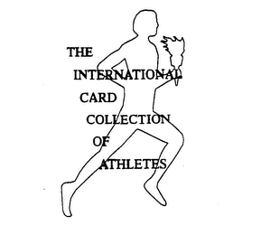 THE INTERNATIONAL CARD COLLECTION OF ATHLETES logo