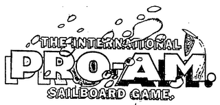 THE INTERNATIONAL PRO-AM SAILBOARD GAME logo