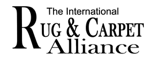THE INTERNATIONAL RUG & CARPET ALLIANCE logo