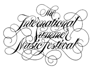 THE INTERNATIONAL SUMMER MUSIC FESTIVAL logo