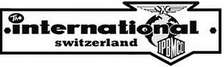 THE INTERNATIONAL SWITZERLAND IPBMCO logo