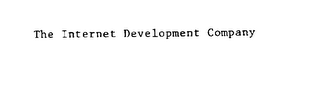 THE INTERNET DEVELOPMENT COMPANY logo
