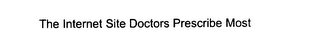 THE INTERNET SITE DOCTORS PRESCRIBE MOST logo