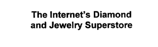 THE INTERNET'S DIAMOND AND JEWELRY SUPERSTORE logo