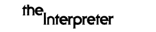 THE INTERPRETER logo