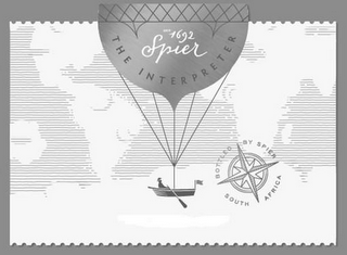 THE INTERPRETER EST 1692 SPIER BOTTLED BY SPIER SOUTH AFRICA logo