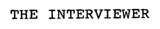 THE INTERVIEWER logo