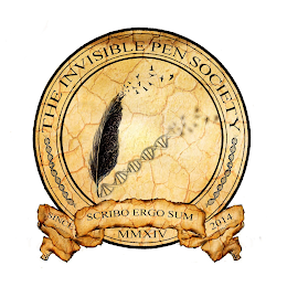 THE INVISIBLE PEN SOCIETY SCRIBO ERGO SUM SINCE MMXIV 2014 logo
