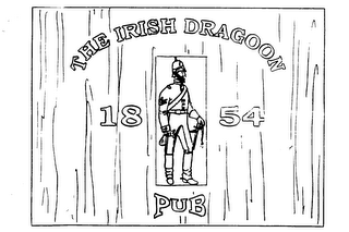 THE IRISH DRAGOON 1854 PUB logo