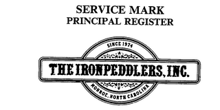 THE IRONPEDDLERS, INC. MONROE, NORTH CAROLINA SINCE 1974 logo