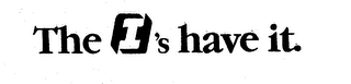 THE I'S HAVE IT. logo