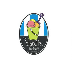 THE ISLAND ICE FACTORY EST. 2008 logo