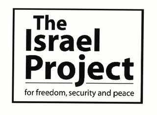 THE ISRAEL PROJECT FOR SECURITY, FREEDOM AND PEACE logo
