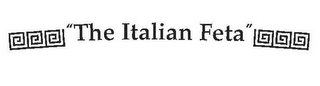 "THE ITALIAN FETA" logo